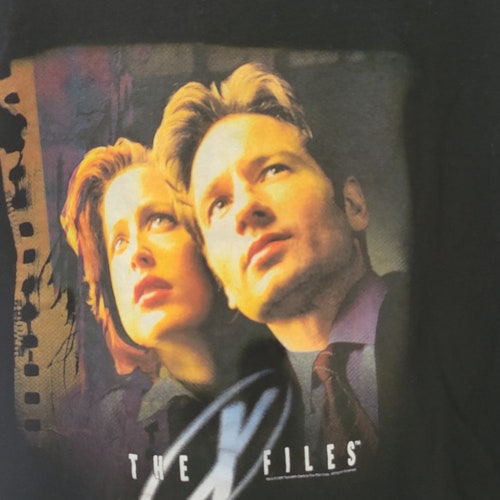 Vtg X-Files movie t-shirt 90s XL Fight the Future shops Mulder Scully alien