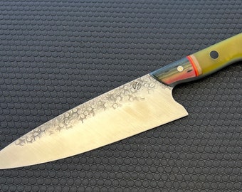 8” Chef 52100 high carbon steel