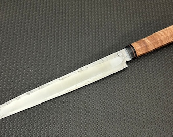 11” Sujihiki/Slicer 52100 carbon steel