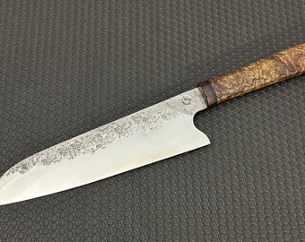 8” Gyuto 52100 high carbon steel