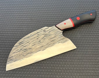 8” Serbian style cleaver aebl stainless steel