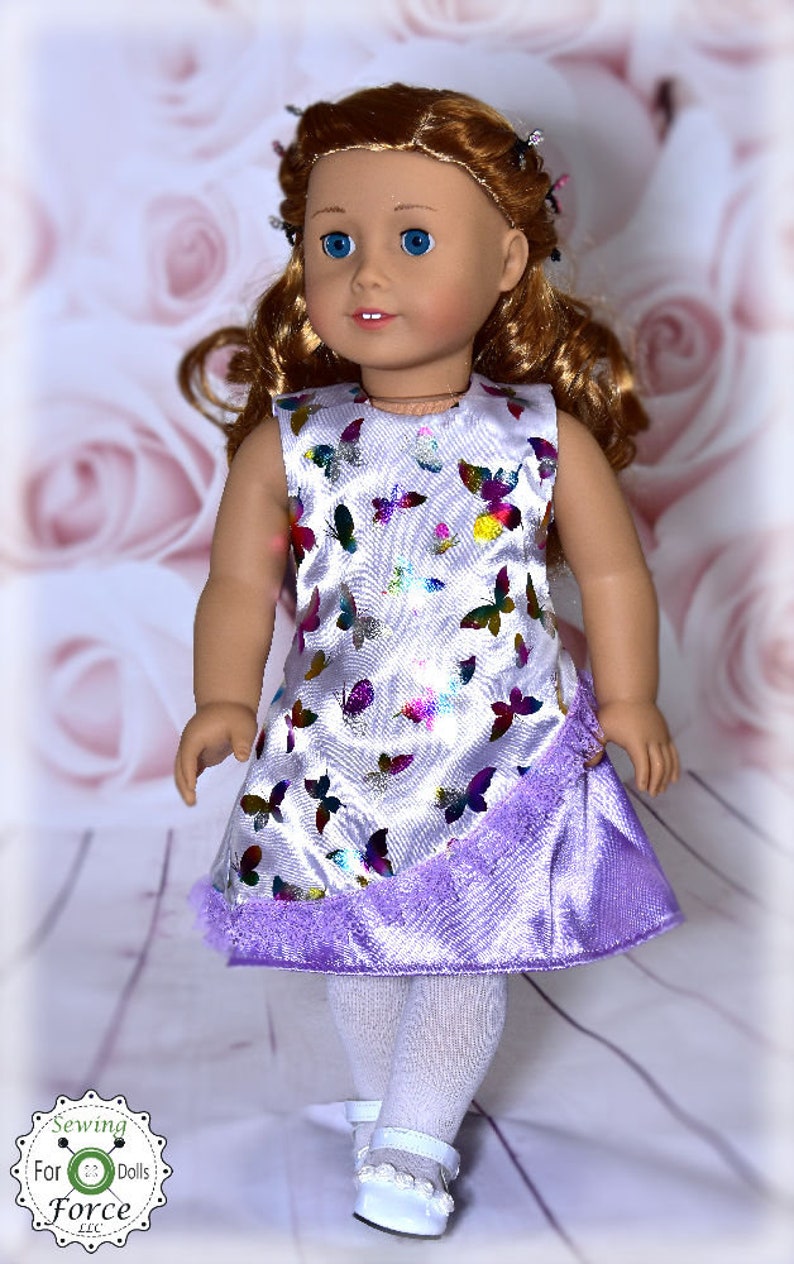 18 inch doll clothes Pattern dress. Fits 18 inch dolls like Etsy
