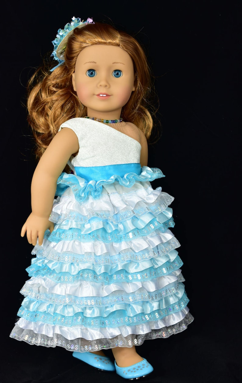 18 Inch Doll Clothes Pattern Tea Dress For Dolls Such As Etsy
