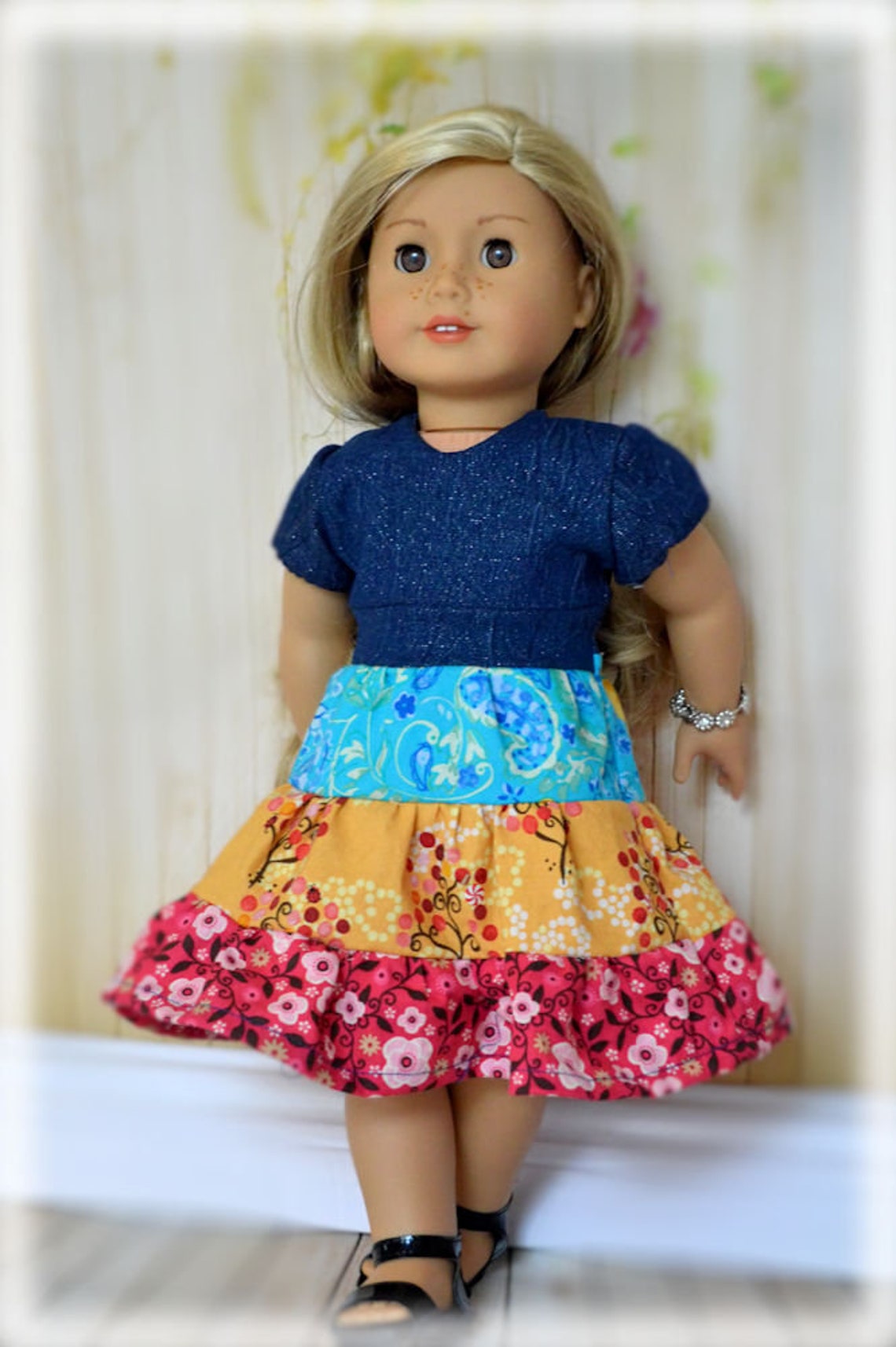 18 Inch Doll Clothes Pattern Dress American Girl Doll Clothes Etsy