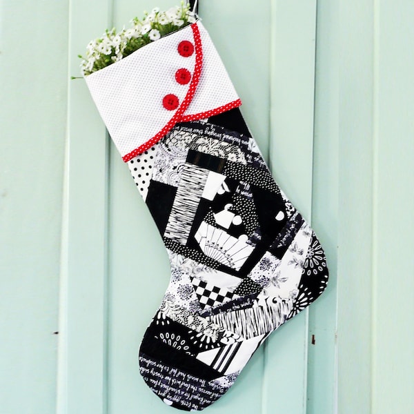 Piece and Goodwill: A Christmas Stocking Pattern