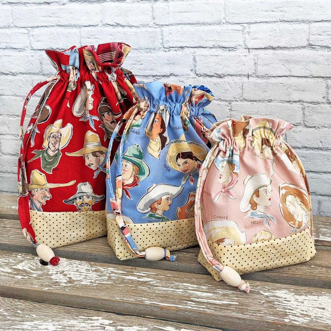 Easy Drawstring Bag Pattern - Etsy