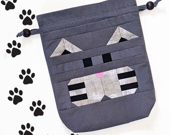 Jinx Drawstring Bag Pattern PDF