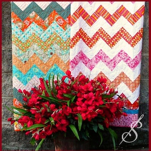 ZigZag: A Chevron Quilt Pattern