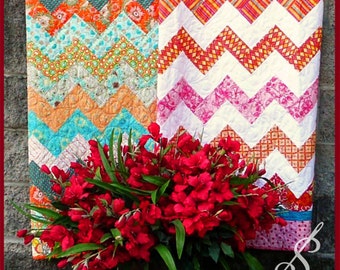 ZigZag: A Chevron Quilt Pattern