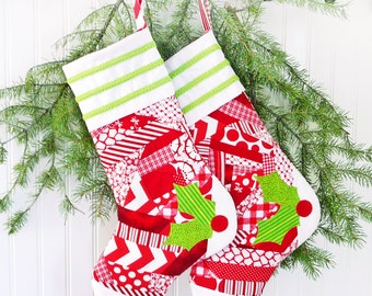 Holly Days: A Christmas Stocking Pattern