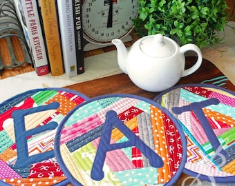 Too Hot to Handle Quilted Potholder Pattern PDF