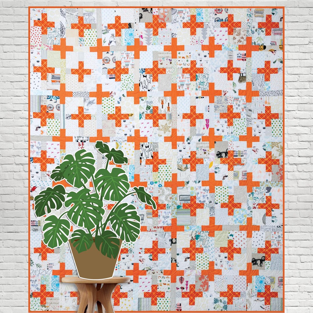 Positively Scrappy Quilt Pattern PDF - Etsy