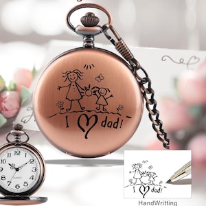 Personalized Groomsmen Pocket Watch, Gunmetal Monogrammed Pocket Watch, Gifts for Men, Groomsmen Gift, Best Man, Father of the bride