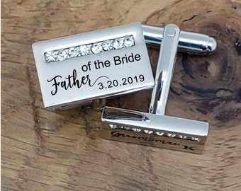 Personalized Cuff Links, Handwriting CuffLinks, Wedding Gift for Husband, Custom Cufflinks for Him