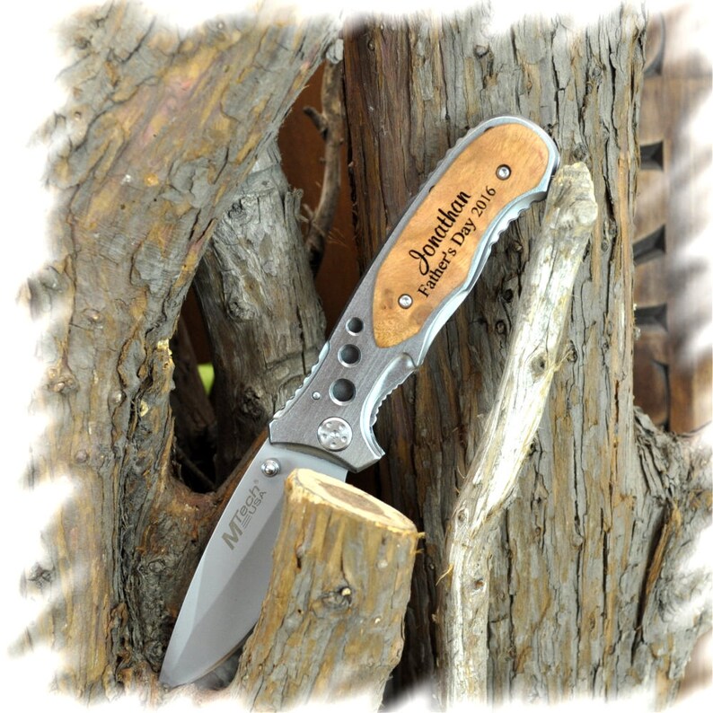 Dad Giftengraved Pocket Knife Tactical Knife Rescue Knife Etsy