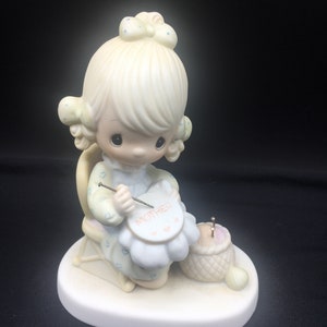 Precious Moments - Mother Sew Dear Figurine ~