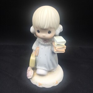 Precious Moments Birthday Figurine Age 5 - Growing In Grace ~