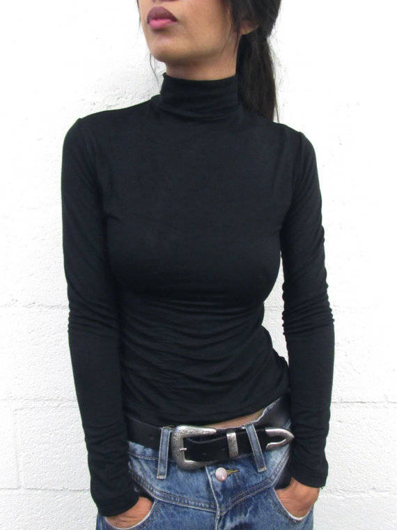 long sleeve top stretch women 