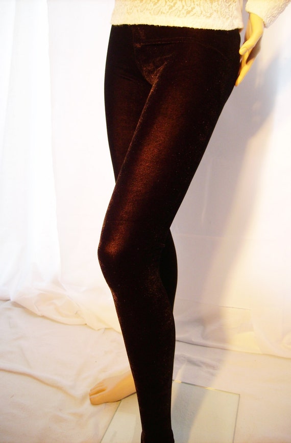 velvet stretch pants