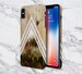 Chevron Dense Forest x Tree Bark Wood Case - iPhone 13 Phone Case - Galaxy s21 Phone Case - Tough iPhone Case - Samsung Galaxy 
