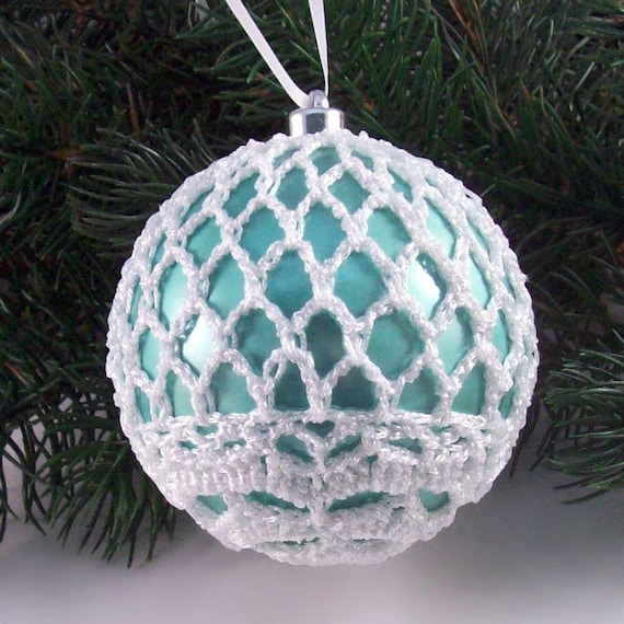 duck egg white baubles 3 baubles 80mm baubles set of 6 christmas baubles tree decorations hanging decorations crochet baubles - Duck Egg Blue Christmas Decorations duck egg white baubles 3 baubles 80mm baubles set of 6 christmas baubles tree decorations hanging decorations crochet baubles - Duck Egg Blue Christmas Decorations