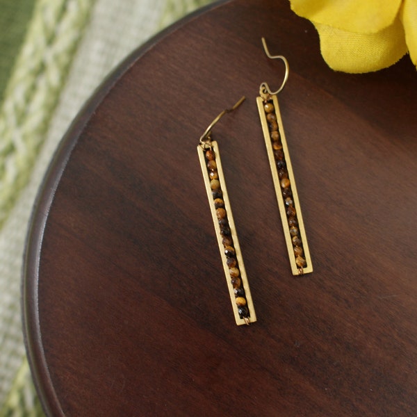 Matchstick Earrings Etsy