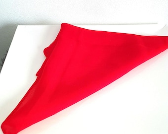 Greek Wedding Red Shali Scarf Zoni Mandili for Blessing Greek Orthodox Bride Groom