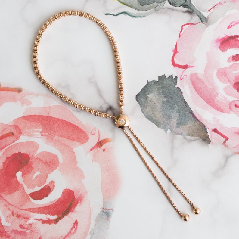 2.15ct Diamond Adjustable Tennis Bracelet 2.15ct Diamond Etsy