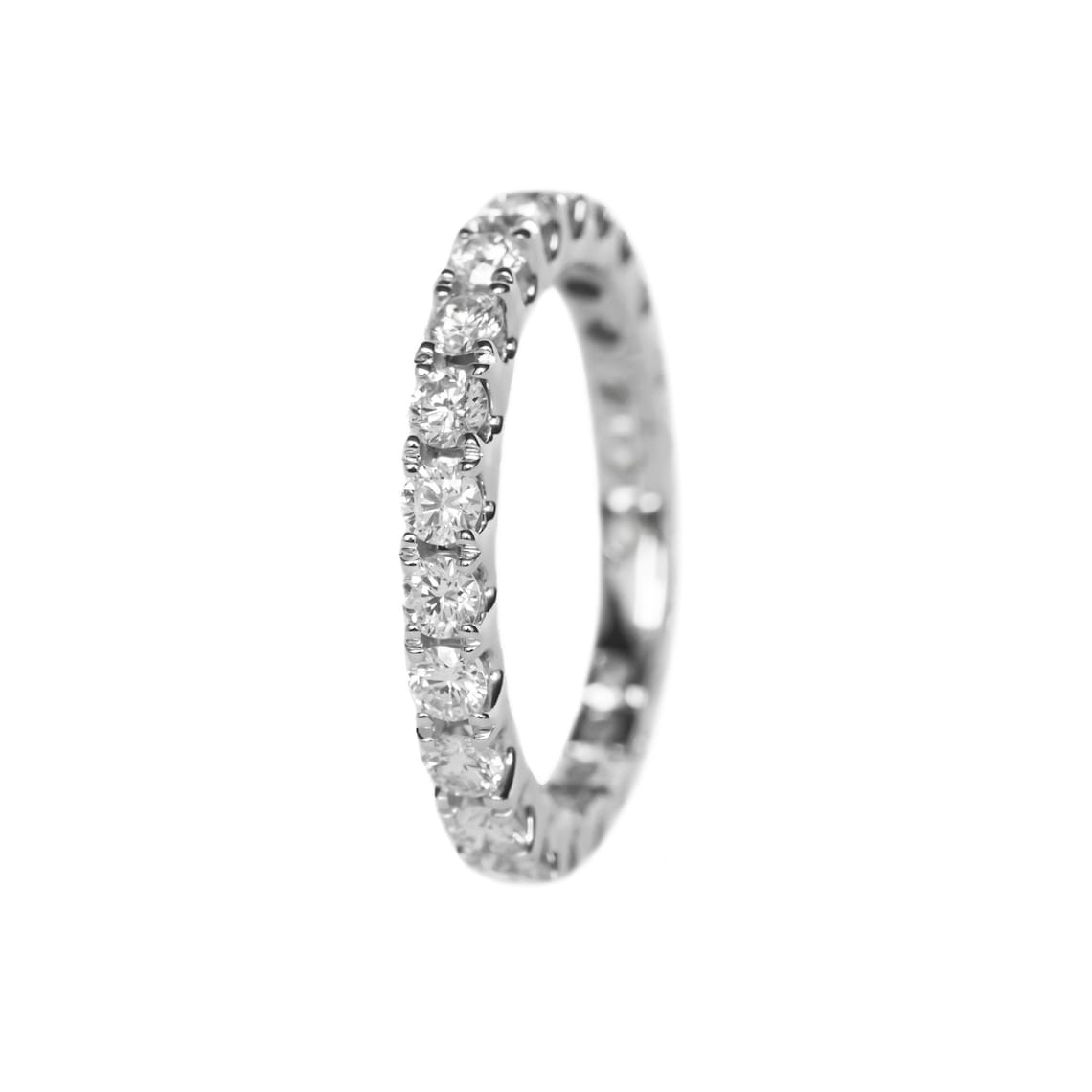 Women's Diamond Eternity Band With U Prong Setting and 5 Etsy