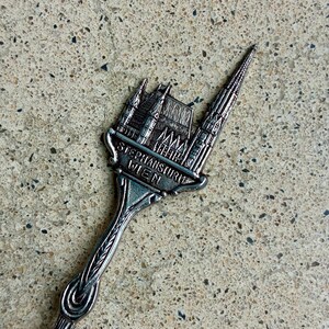 Vintage Silver Plated Souvenir Spoon - Stephansdom Cathedral, Vienna, Austria