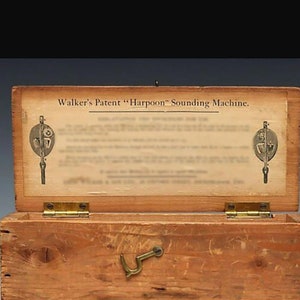 Copy Of Instructions 9th C. Walker&#39;s Patent Harpoon Sounding Device Whaling