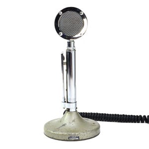 1950s Microphone With Stand - Etsy