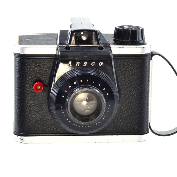 Vintage Ansco Ready Flash 620 Film Camera, shuter works