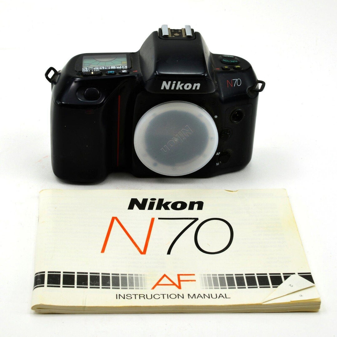 Nikon N70 Film Camera Body Original Box Good Condition Etsy