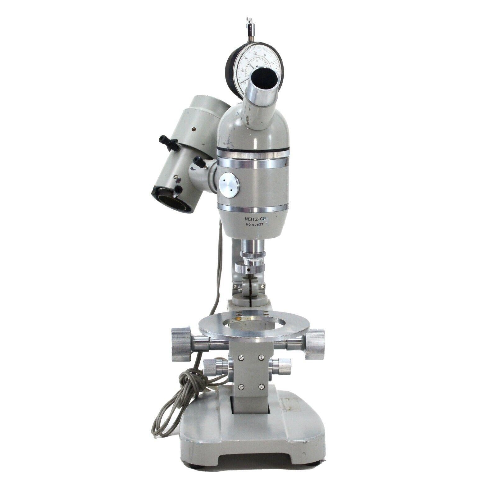 NEITZ LABS Contact Gauge Radiuscope Optometry Microscope Drysdale ...