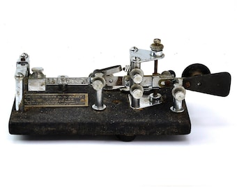 Vibroplex US Army J-36 Key Dated 6-6-41 SN 196 (from
