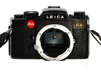 LEICA R4 FILM CAMERA not working for parts repair or display with manual