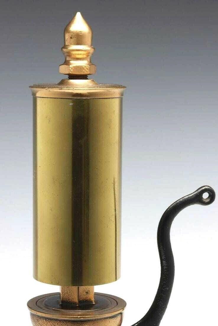 A Vintage Single Note All Brass Steam Whistle Buckeye Acorn Finial Brass  Bell Buckeye Brass Works. Daton, Ohio, Brass Valve 