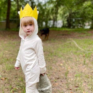 Where the wild things are white romper only