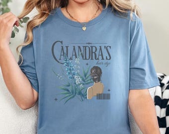 Calandra Haarfärbung T-Shirt | Schild der Spatzen