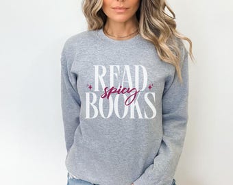 Sudadera con estampado de libros picantes / Bookish