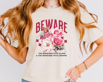 Beware the Monsters Crop Top | Shield of Sparrows