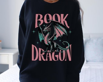 Sudadera Book Dragon / Bookish
