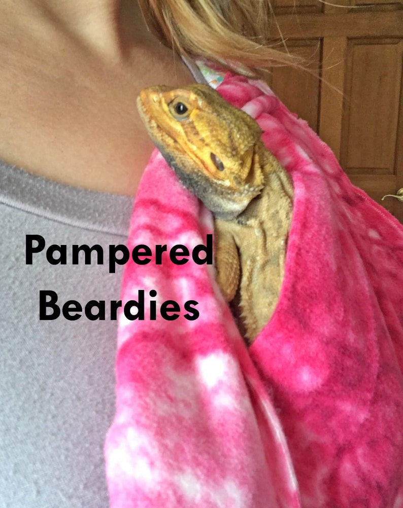 Snuggle Sling for Bearded Dragons Reptiles and Small Pets image 0