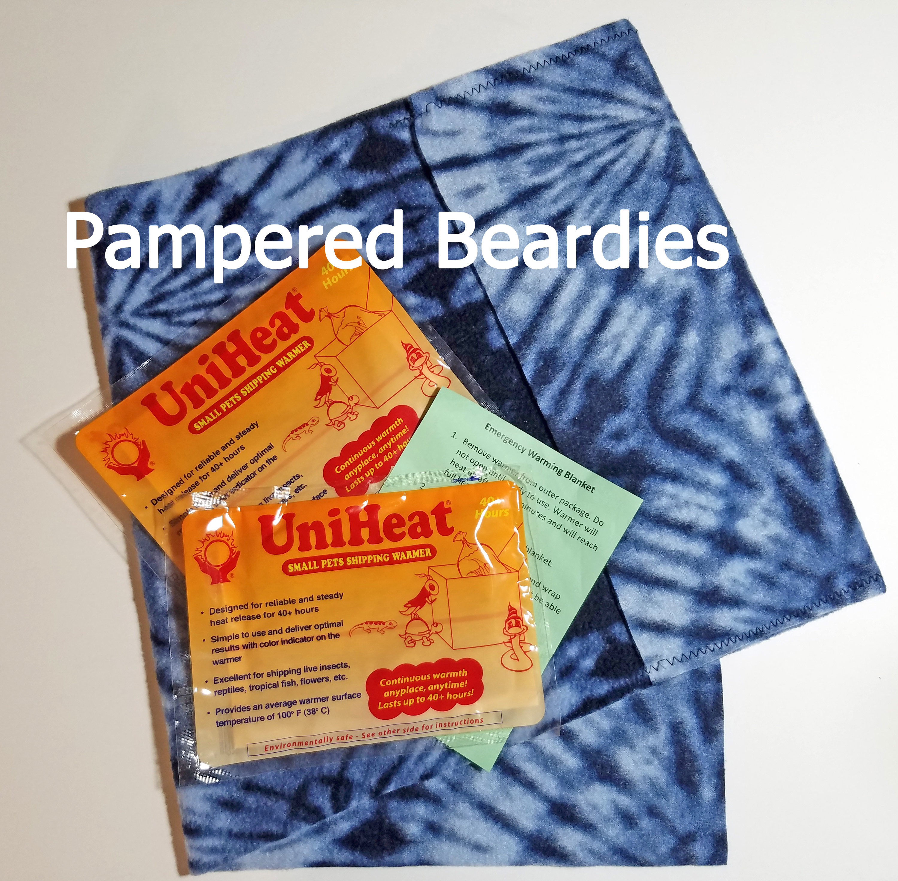 EMERGENCY Warming Blanket for Bearded Dragons Snakes & Small Etsy