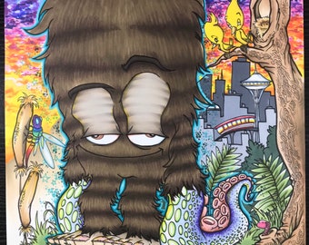 Sasquoctopus on the prairie