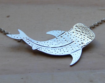 Sterling Silver Whale Shark Necklace