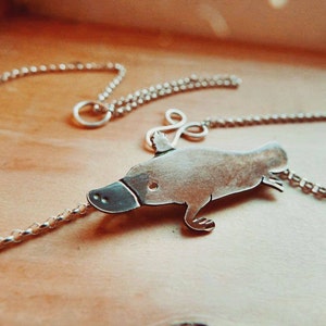 Sterling Silver Platypus Necklace