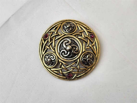 Miracle brooch purple - Gem