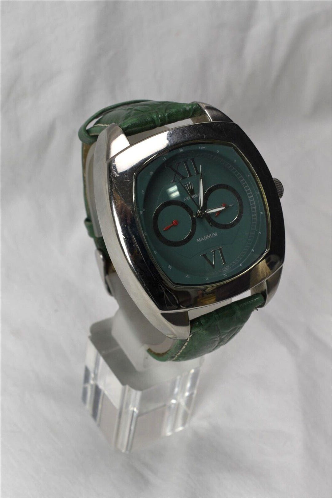 Madnom Watch Astboerg Magnum Watch Blue Face Green Band Zeitmesser Berlin 316 ...
